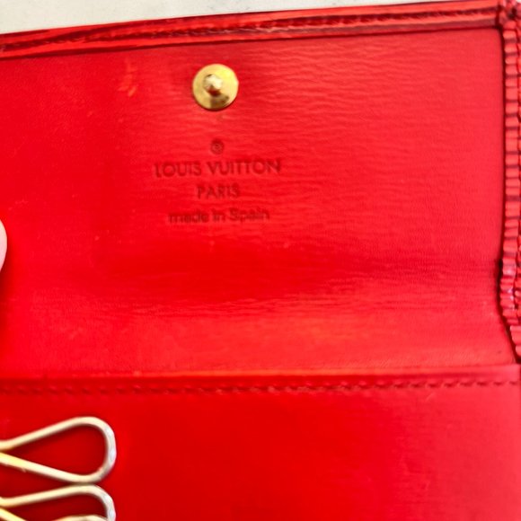 Louis Vuitton Epi Leather Key Holder in Red - Picture 4 of 9